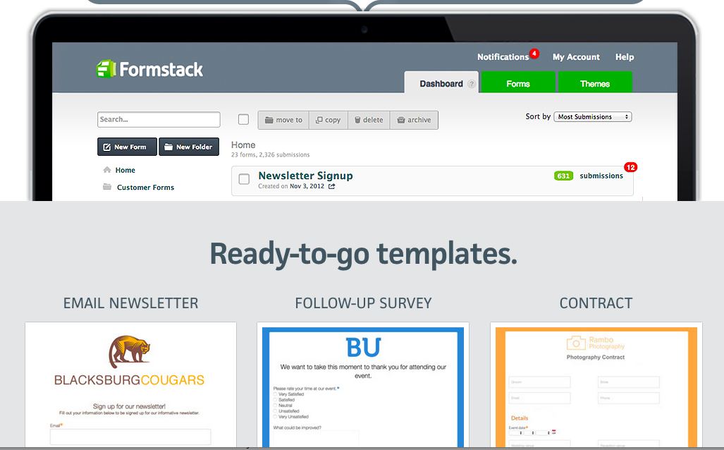 Formularios Web Ejemplos