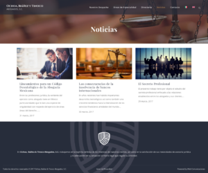 Noticias Ochoa, Ibáñez y Tinoco Abogados, S.C.