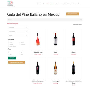 Guía del vino italiano en México